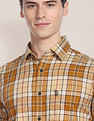 U.S. Polo Assn. Plaid Check Twill Casual Shirt