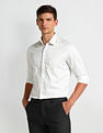 Arrow Manhattan Slim Satin Weave Shirt