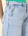 U.S. Polo Assn. Women High Rise Ultra Wide Leg Jeans