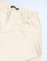 Flying Machine Solid Loose Fit Pleated Cargos