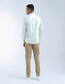 Flying Machine Slash Slim Tapered Fit Mid Rise Trouser