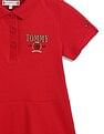 Tommy Hilfiger Kids Girls Logo Regular-Fit Cotton Dress