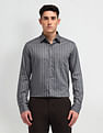 Arrow Italian Elegance Striped Slim Fit Shirt