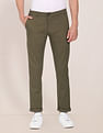 U.S. Polo Assn. Denver Slim Fit Solid Casual Trousers