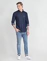 U.S. Polo Assn. Denim Co. Chambray Slim Fit Shirt