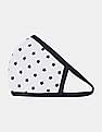 U.S. Polo Assn. Kids Unisex Kids Assorted Reversible Triple Layer Anti Viral Face Masks - Pack Of 3