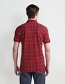 Arrow Sports All Over Print Regular Polo Shirt