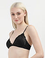 Calvin Klein Underwear Wire Free Triangle Plunge Bra