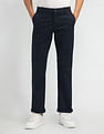 Arrow Sport Regular Fit Solid Trousers