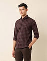 U.S. Polo Assn. Tailored Fit Tartan Checked Shirt