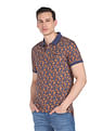 AD by Arvind Modern All Over Print Polo Shirt