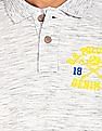 U.S. Polo Assn. Denim Co. Cotton Blend Heathered Polo Shirt