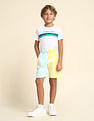 U.S. Polo Assn. Kids Boys Tie And Dye Regular Fit Shorts
