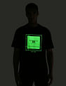 Flying Machine Glow In The Dark Cotton T-Shirt