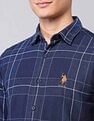 U.S. Polo Assn. Denim Co. Grid Tattersall Checked Dobby Shirt