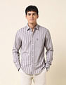 U.S. Polo Assn. Vertical Striped Tailored Fit Shirt