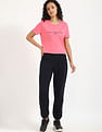 Tommy Hilfiger Pink Women's T-shirt for Soft Look