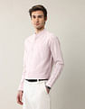 Arrow Manhattan Slim Fit Mandarin Collar Ceremonial Shirt