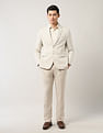 Arrow Floral Jacquard Tailored Fit Suit