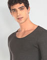 USPA Innerwear Slim Fit Solid I652 Thermal T-Shirt - Pack Of 1