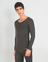 USPA Innerwear Slim Fit Solid I652 Thermal T-Shirt - Pack Of 1