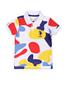 U.S. Polo Assn. Kids Abstract Print Cotton Polo Shirt