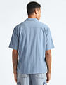 Flying Machine Cuban Collar Oversized Shirt