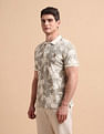 U.S. Polo Assn. Denim Co. Abstract Printed Pure Cotton Polo Shirt