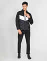 U.S. Polo Assn. Denim Co. High Neck Colour Block Padded Jacket