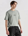 Calvin Klein Jeans Embroidered Logo Relaxed Fit Cotton T-Shirt