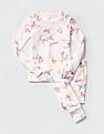 GAP Girls White Animal Sleep Set