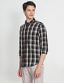 U.S. Polo Assn. Denim Co. Button Down Collar Tartan Check Casual Shirt