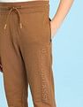 U.S. Polo Assn. Kids Boys Solid Pure Cotton Track Pants