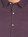 Flying Machine Printed Cotton Casual Shirt