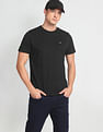 Arrow Sports Solid Cotton T-Shirt