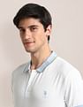 U.S. Polo Assn. Slim Fit Contrast Collar Polo Shirt