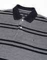 Tommy Hilfiger Striped Regular-Fit Cotton Polo Shirt