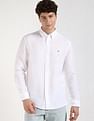 Tommy Hilfiger Solid Regular-Fit Linen Shirt