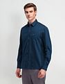 Arrow Sport Vertical Striped Cotton Shirt