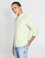 Flying Machine Regular Weave Slim Fit Shirt
