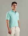 Tommy Hilfiger Solid Regular-Fit Cotton Polo T-Shirt