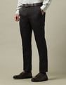 Arrow Mid Rise Solid Trousers