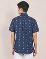 U.S. Polo Assn. Spread Collar Printed Casual Shirt