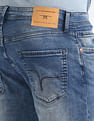 Flying Machine Slash Slim Tapered Fit Jeans