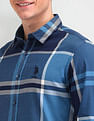 U.S. Polo Assn. Denim Co. Grid Tattersall Checked Slim Fit Shirt