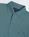 Tommy Hilfiger Flag Cuff Slim Polo Shirt