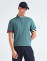 Tommy Hilfiger Flag Cuff Slim Polo Shirt