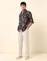 U.S. Polo Assn. Tropical Printed Tailored Fit Shirt
