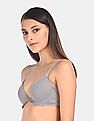 Buy Calvin Klein Underwear Women Cadet Grey Lightly Lined Solid