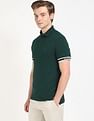 Tommy Hilfiger Solid Regular-Fit Cotton Polo Shirt